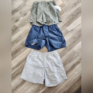 3 pairs Columbia swim trunks